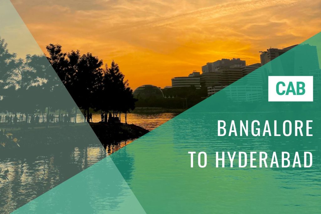 Bangalore to Hyderabad Cab Service w/ Cost | Huge Savings with 'Bangalore Ride'